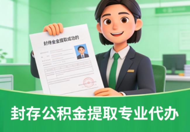 陕西封存公积金代办提取